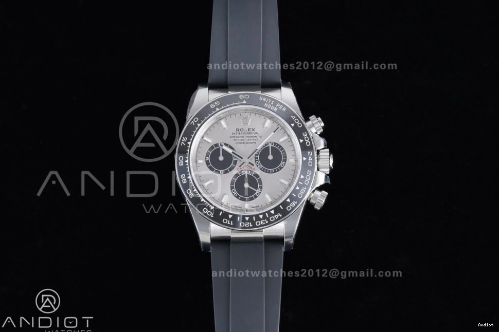 VSF VS4131 Dial Best Black 126519 Gray Edition Oysterflex V2 1:1 Strap Daytona (Weighted) on 0210